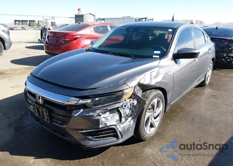 2020 Honda Insight Ex from USA, damaged, VIN 19XZE4F57LE014203